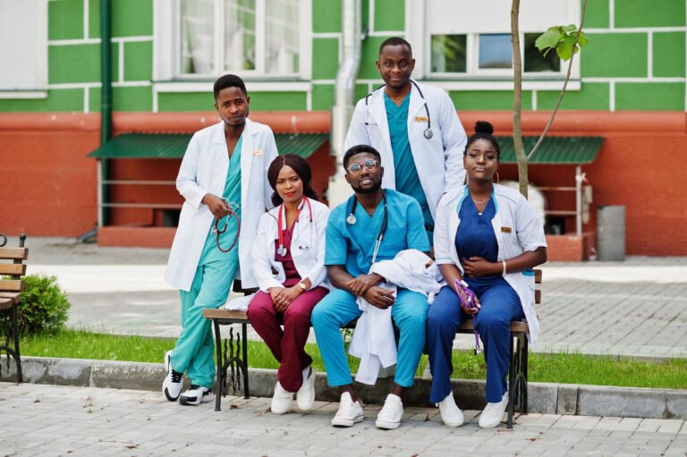 group-african-medical-students-posed-outdoor
